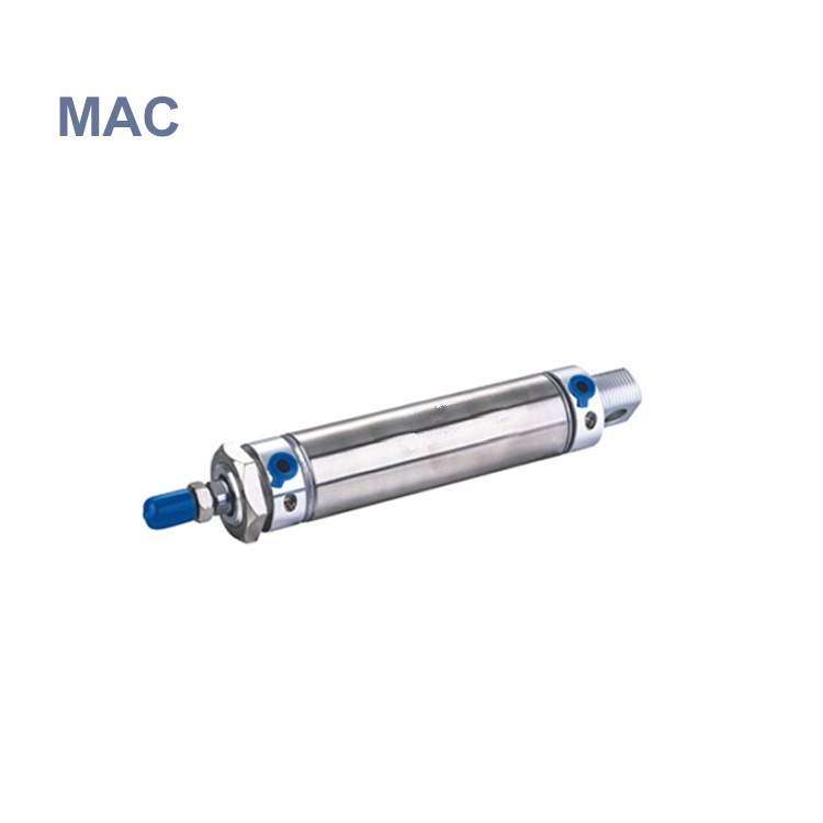 Pneumatic MA model Stainless steel cylinder MA16 20 25 32 40  custom stroke available double acting cylinder