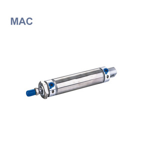 Pneumatic MA model Stainless steel cylinder MA16 20 25 32 40  custom stroke available double acting cylinder