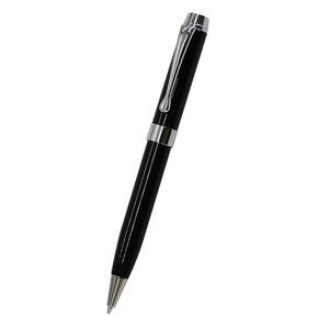 promotional luxury silver and  black parker refill  metal pen