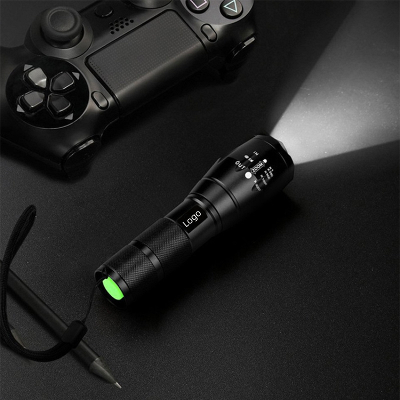 High Power XML-T6 LED Waterproof Aluminum Flashlights Outdoor Camping Emergency Zoomable Tactical Flashlight Torch