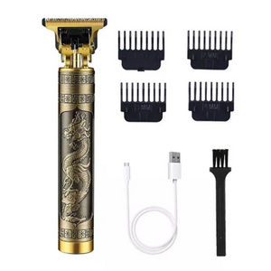 Professional Rechargeable Dragon Head Hair Trimmer R Blade Trimmer Haircut Set Cordless T9 Hair Clipper