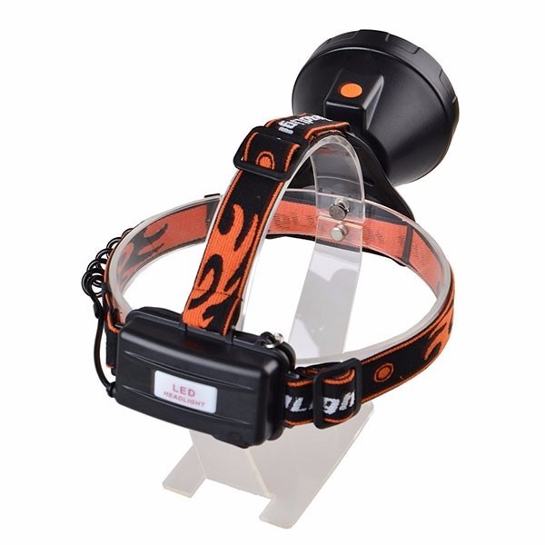 Minier Safety Helmet Used Headlamp / Wide Angle And Huge Beam Headlamp With Plastic Helmet Clip