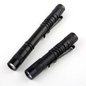 Custom Pocket Mini Tactical Light Pen Led Medical Aluminum Clip Doctor Nurses Flashlight For Examination