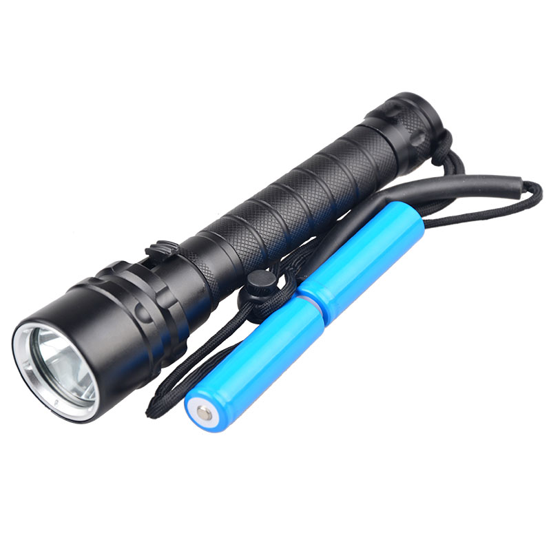 Super Bright Multi-color diving flood light led flashlight 1500 lumens  for diving professional