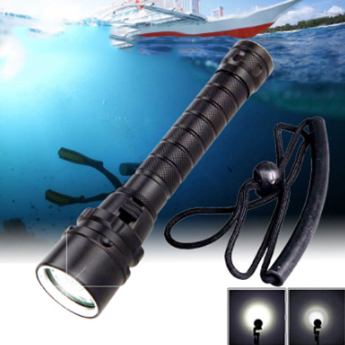 Super Bright Multi-color diving flood light led flashlight 1500 lumens  for diving professional