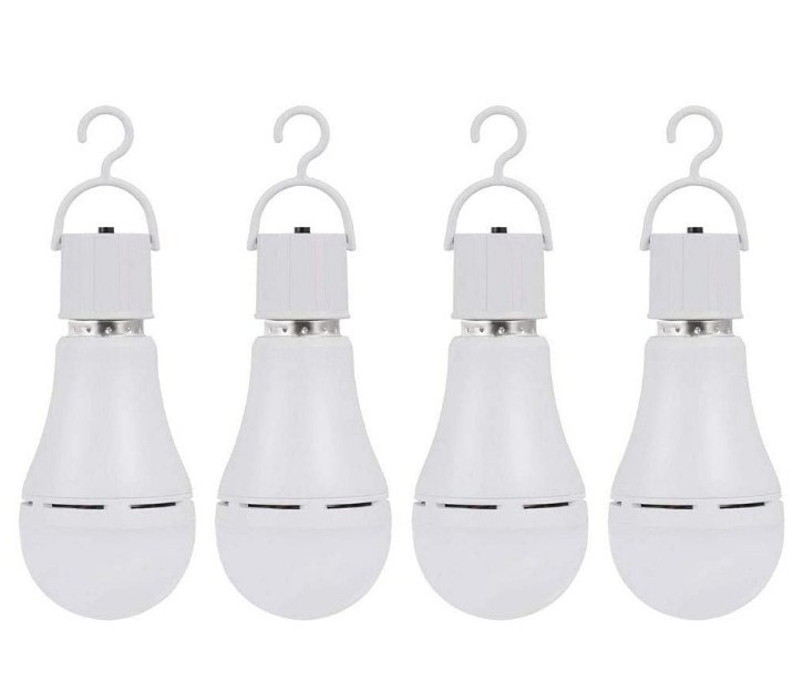 Rechargeable Led Plastic  E27 9W 12W 15W 18W Battery Powered Light Led Emergency Bulb Energy Saving Indoor Lighting Bulb