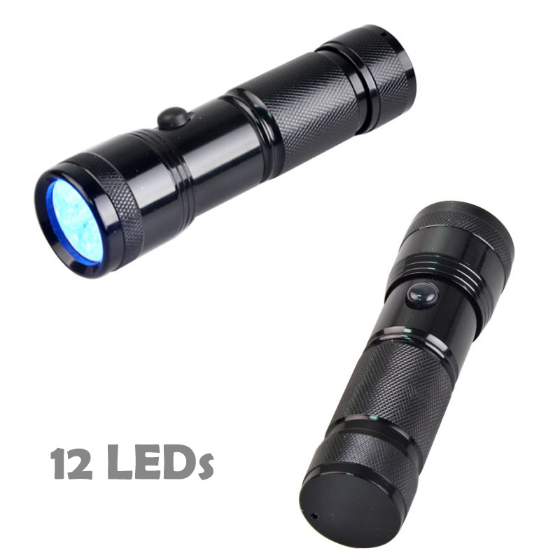 UV Violet 12 21 51 100 LED Inspection Jade Detector UV Torch Lamp 365Nm 395Nm Light Flashlight