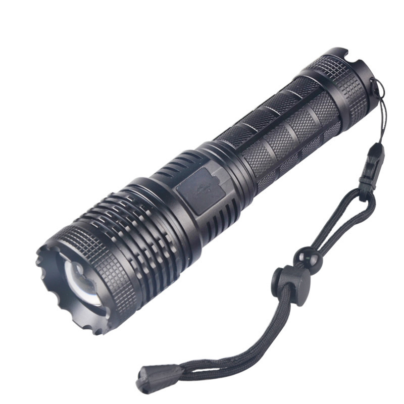 Outdoor 18650 Battery High Lumens USB Pocket XLM P70 LED Flashlights 5000 Lumen