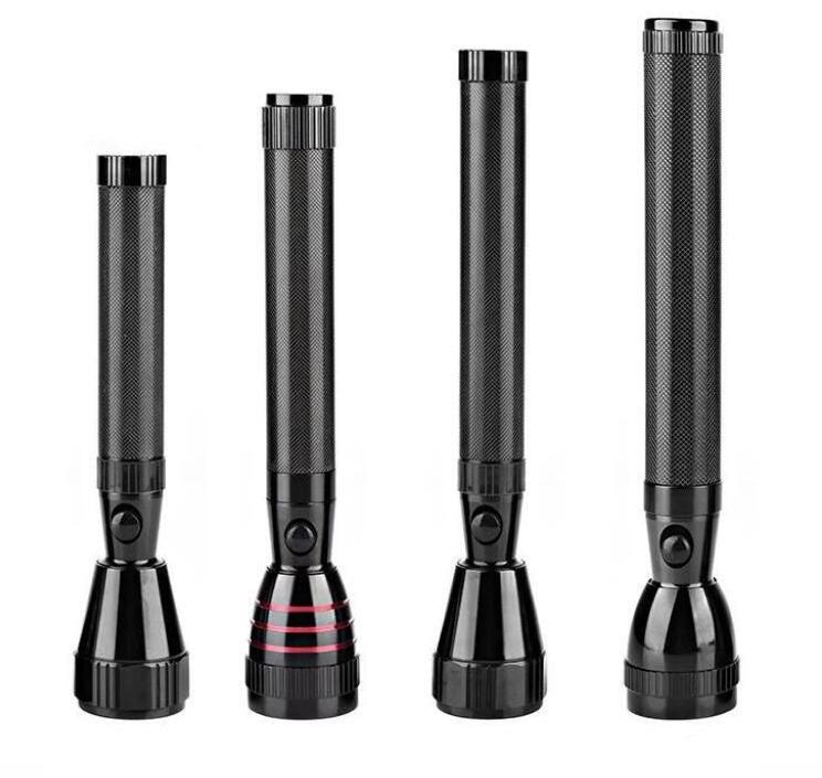 High Quality Flashlight Baton Torch Light Set 500 Lumens Rechargeable LED Flashlight