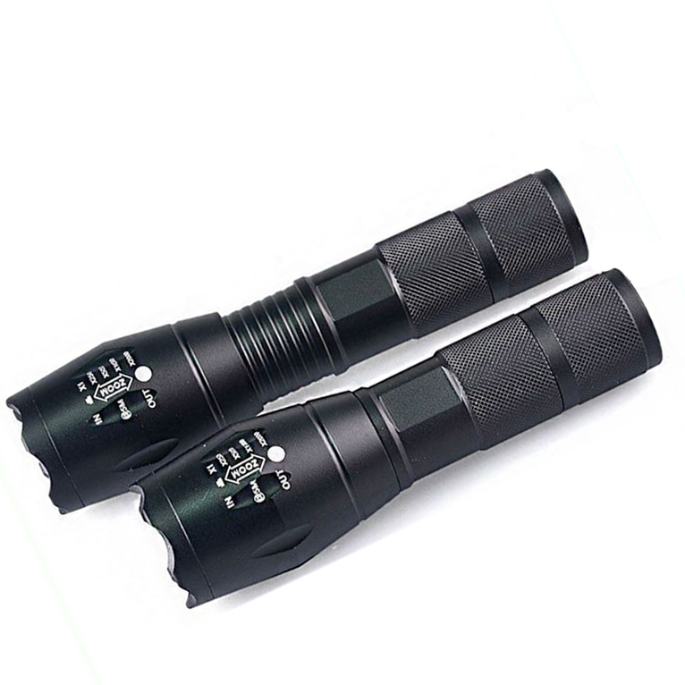 The Best Tactical Flashlight In The World Multifunction Pocket Zoomable Dimming T6 LED Tactical Flashlight