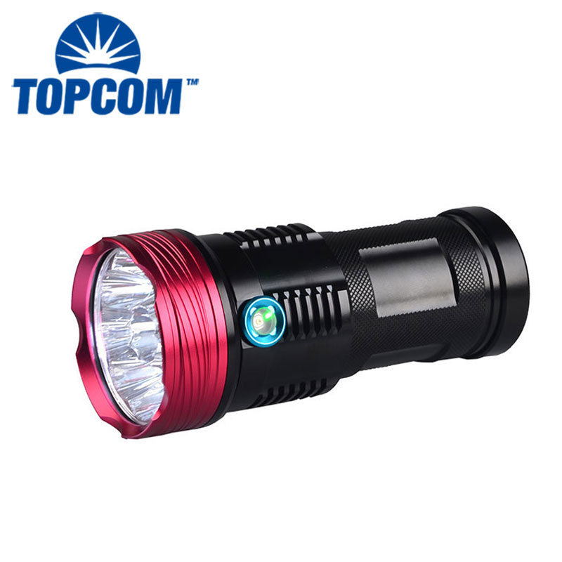 TOPCOM High Quality Tactical Flashlight 5000 Lumens Flashlight Torch