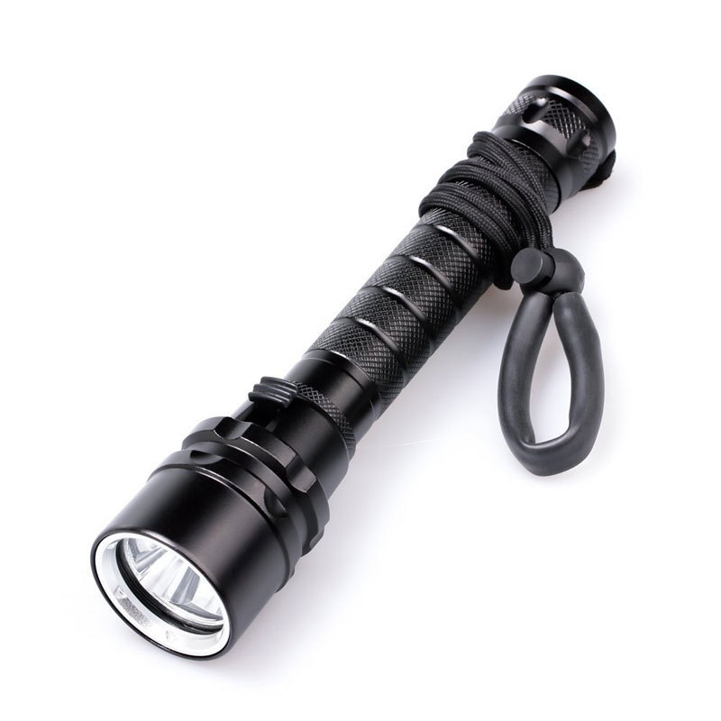 3000 lumens High Power Aluminum Waterproof LED Torch XM-L2 Super Bright Zoomable LED Diving Powerful Led Flashlight