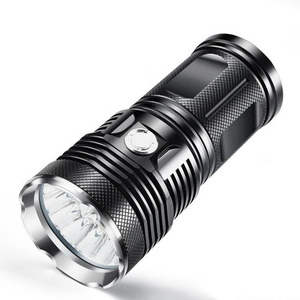 Premium Highlight Most Powerful Tactical LED Flashlight 10000 Lm Flash Light For Hunting