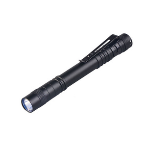 Super Bright 3W Led Pen Light High Power Led Penlight Pocket With Clip Waterproof Portable Pen Torch Light