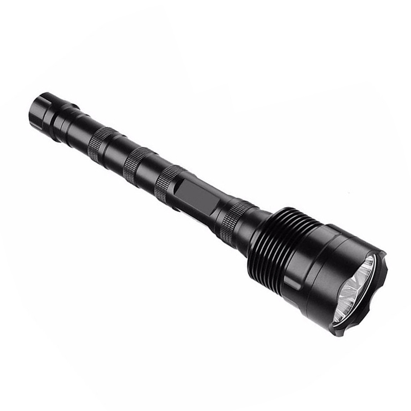 Rechargeable 1000m long distance 20W expandable baton led emergency Flashlight torch 1200 lumens