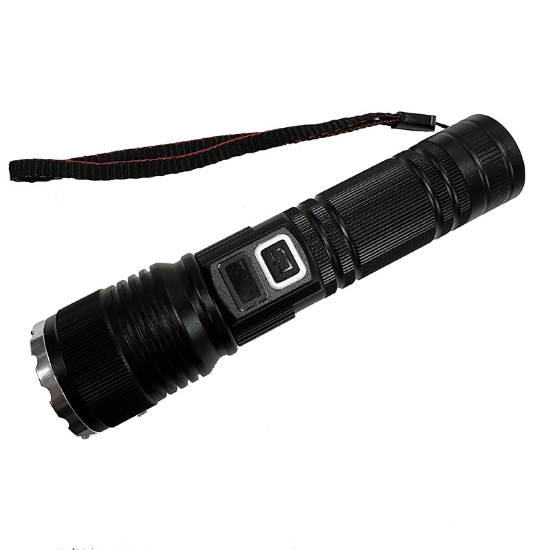 High Power 20W White Laser LED Torch Ultra Long Range USB ZOOM Flash Light Rechargeable with 26650 Battery