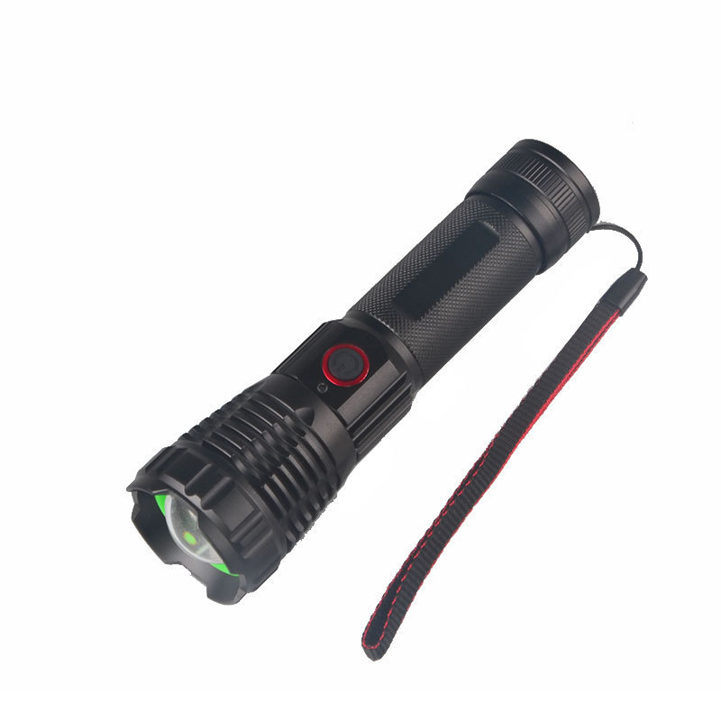 Fast Track 5 Modes Ultra Bright XHP90 LED Tactical USB Chargeable High Power Flashlight Torch