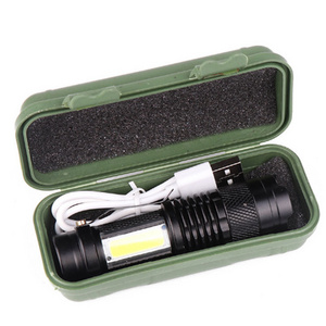 TOPCOM Multi-function USB Charging Mini Tactical LED Tactical Pocket Flashlight