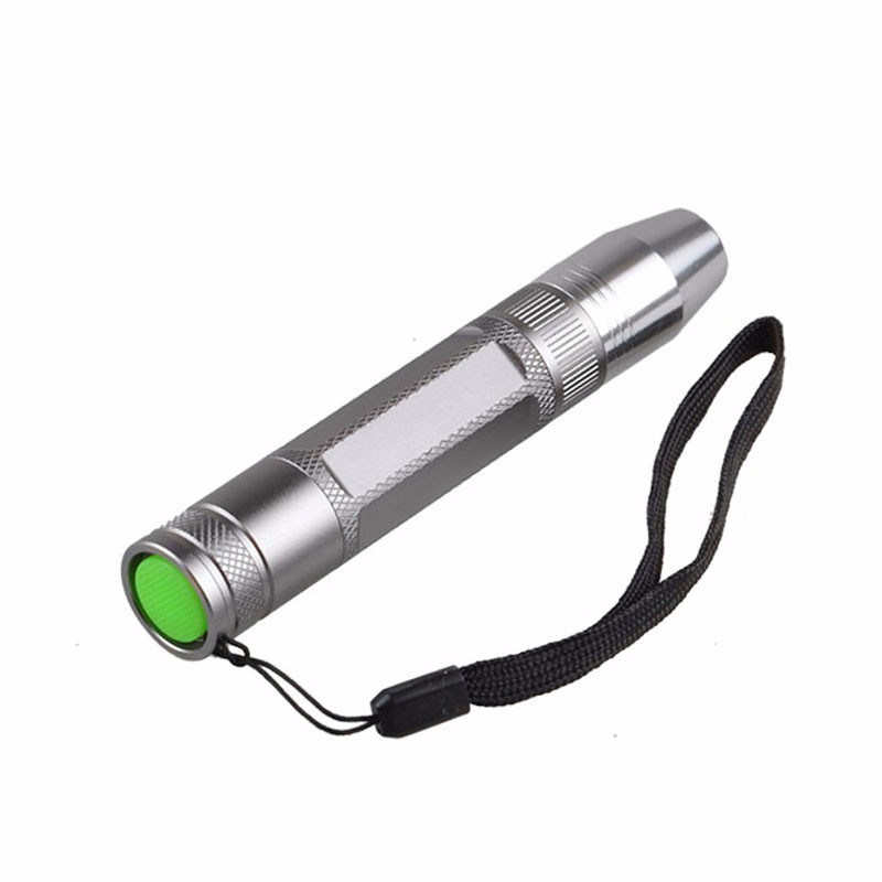 New Style Powerful LED UV Yellow White Light Jade Torch 18650 Rechargeable Yellow Light Flashlight  for Gemstone