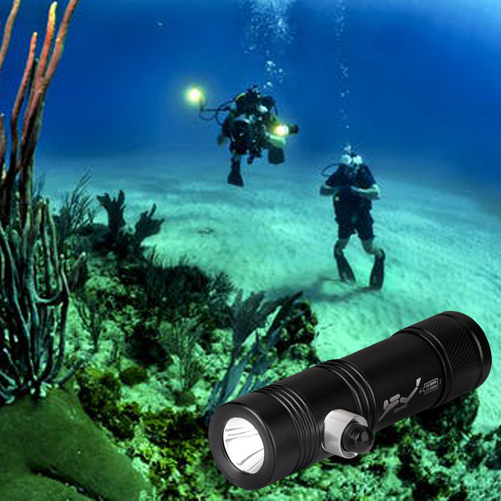 TOPCOM  Rechargeable Underwater 50m Scuba Wholesale Led Diving Torch Flashlight