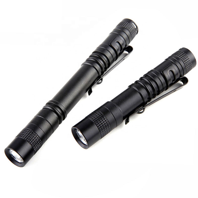 Super Bright 3W Led Pen Light High Power Led Penlight Pocket With Clip Waterproof Portable Pen Torch Light