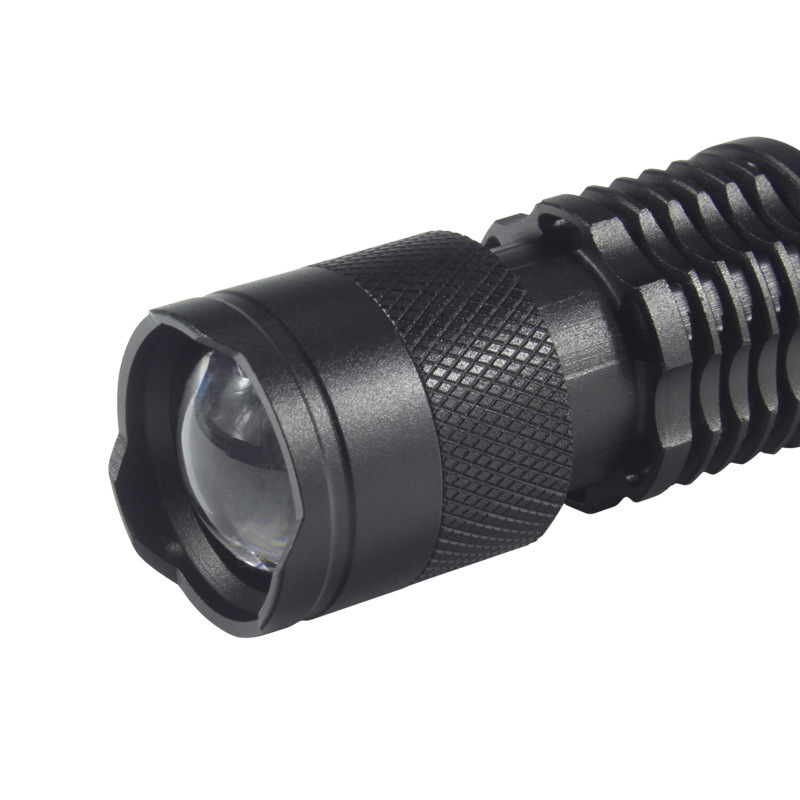 Portable Pocket Zoom Torch Emergency LED Flashlight Customized High Lumen Aluminum Alloy Flashlight Powerful Lamp