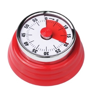 Round Kitchen Timer Time Reminder Kitchen Gadgets Cooking Clock With Magnet Base Countdown Alarm Mechanical Cooking Count Up