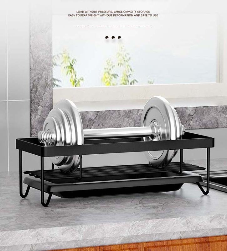 Cheap Price Kitchen Drain Rack Faucet Sink Storage Basket Dish Soap Countertop Storage Rack