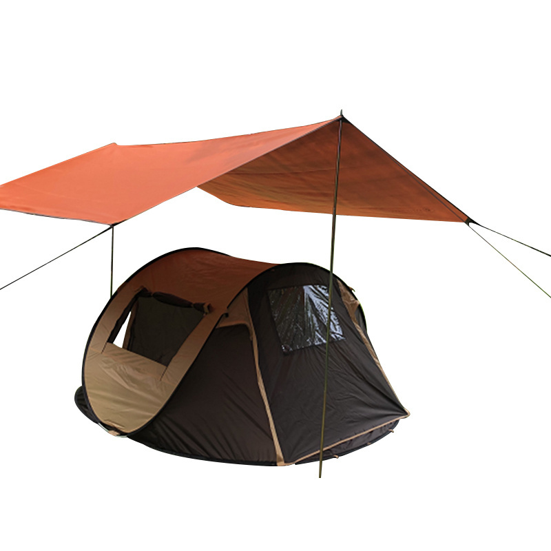 4 Person High Quality Automatic Pop Up Outdoor Camping Tent, Automatic Outdoor Pop-up Tent for Camping Waterproof Tent