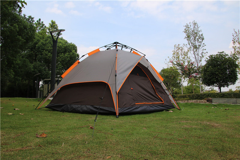 4 Person High Quality Automatic Pop Up Outdoor Camping Tent, Automatic Outdoor Pop-up Tent for Camping Waterproof Tent