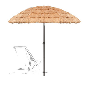 Ultraviolet-proof Patio Umbrellas with Fringe Sun Beach Umbrella Factory Wholesale Outdoor Outdoor Furniture Steel Frame 8 Ribs