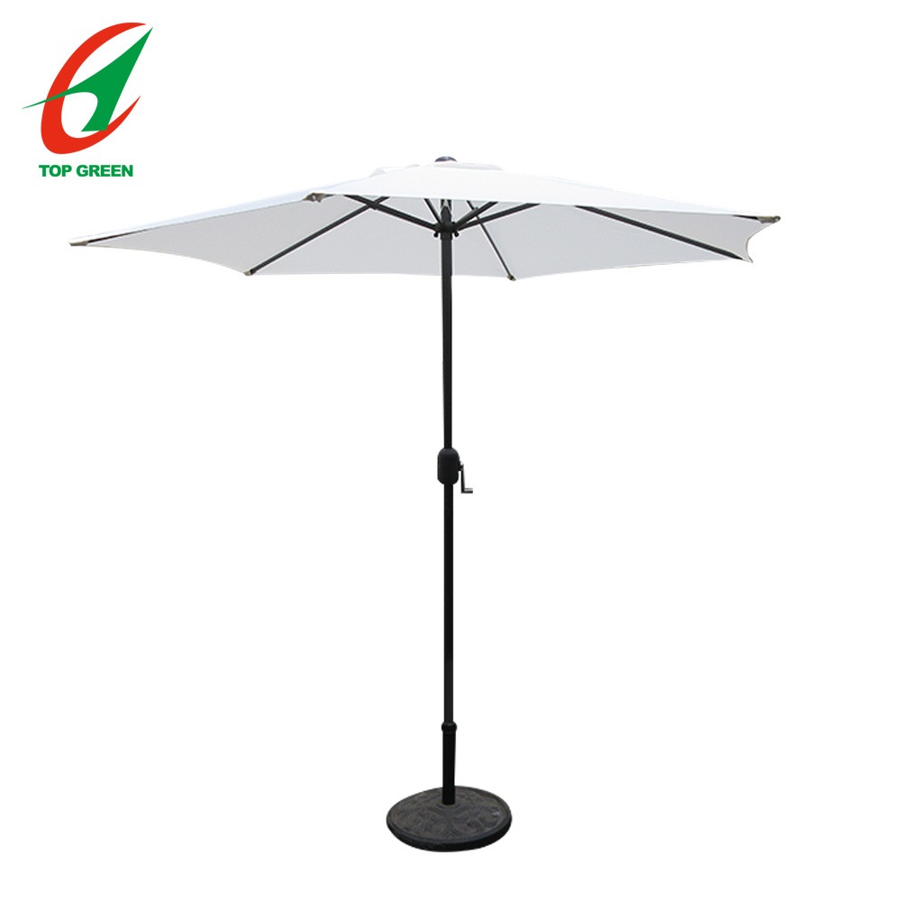 Top Green Hot Selling UV Protection Camping Umbrella 8 Ribs Waterproof Folding Beach Umbrellas Polyester Outdoor Furniture 150cm