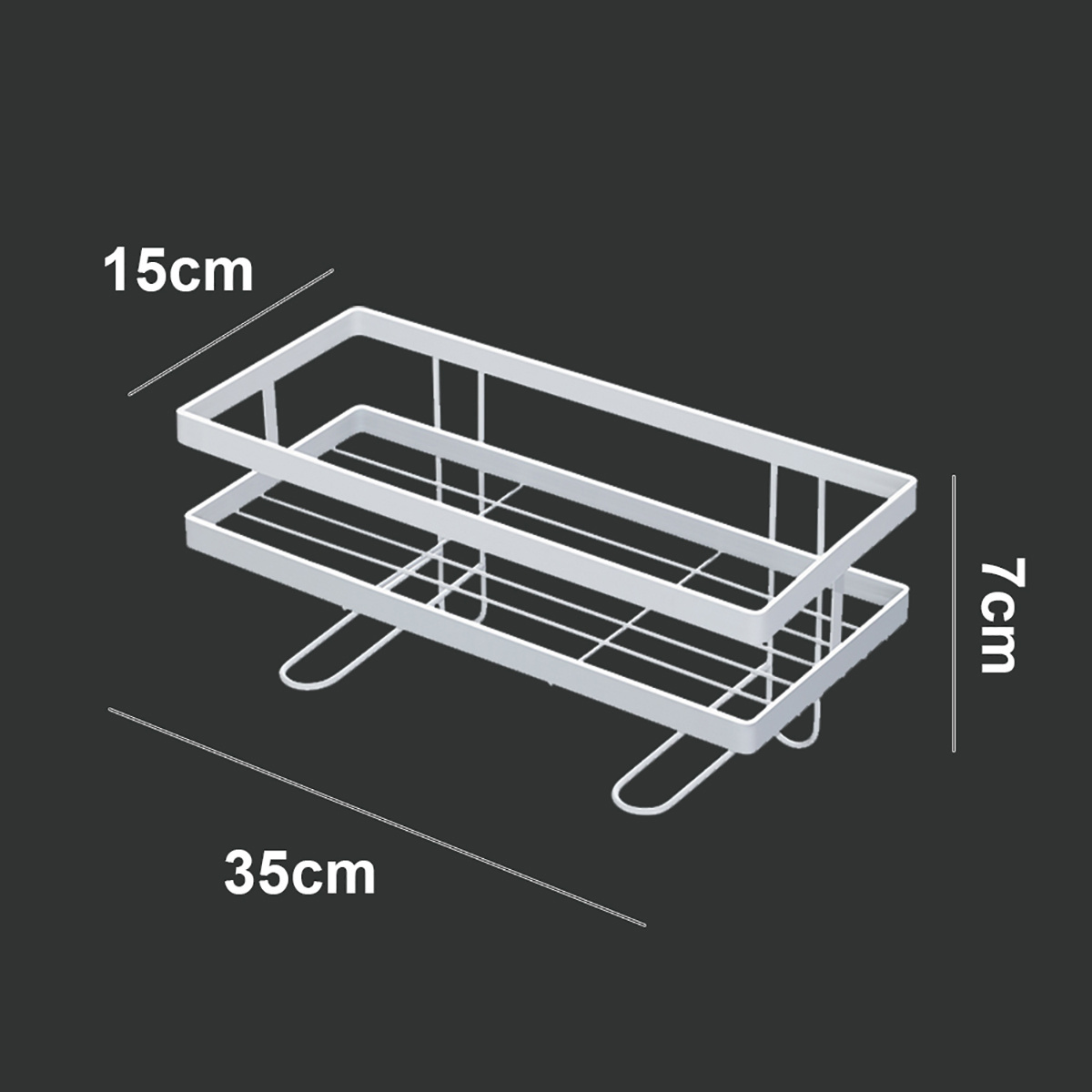 Hot Selling Metal Bathroom Organizer above the Toilet Rack Space Saver No Drilling over Toilet Storage Shelf for Kitchen Use