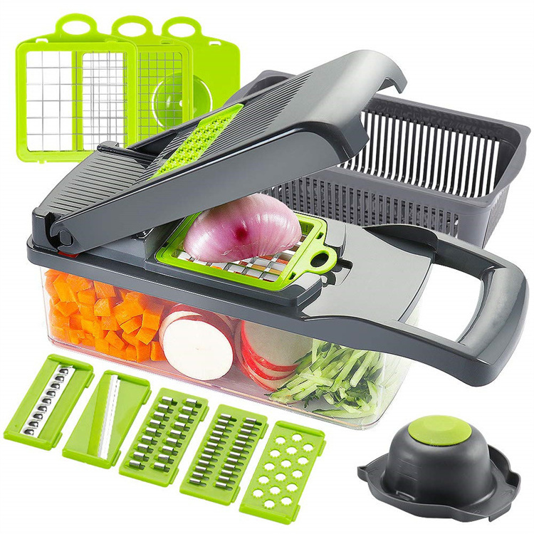 One Stop Shopping Dotey Picador Cortador De Verduras Legumes Manual Hand Multifunctional Vegetable Cutter Slicer Kitchen Tool