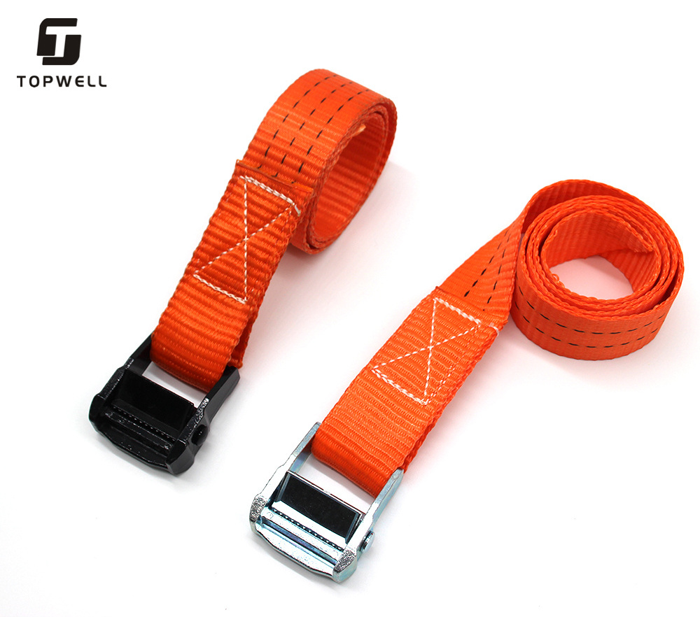 Cargo Belt Tightening Tie Down Lashing 38mm Cam Buckle Strap 1inch Cam Buckle Straps