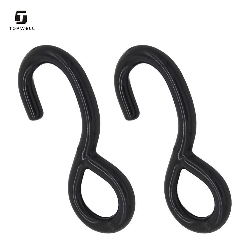 25MM Eye Type S Hook Black Coated