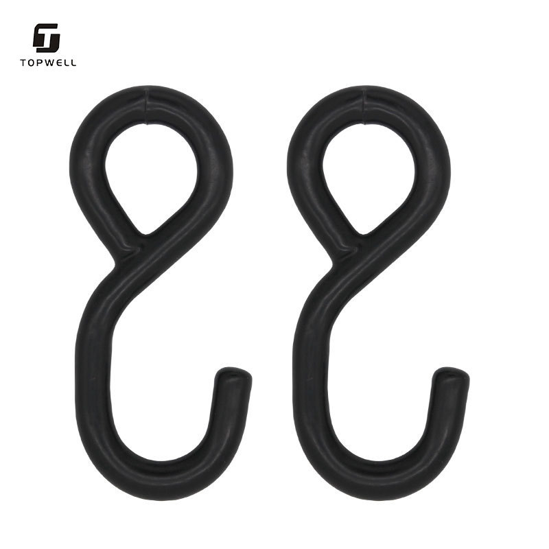 25MM Eye Type S Hook Black Coated