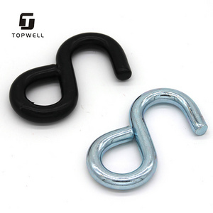 Customized Steel S-shaped S Hooks for Cargo Lashing Strap Hardware Hook For Automotive Industry