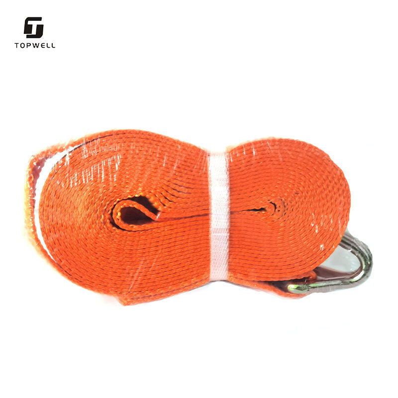 China Factory OEM 1.5t 2t 5t 10t Lashing Strap Auto Retractable 50mm Ratchet Tie down Strap