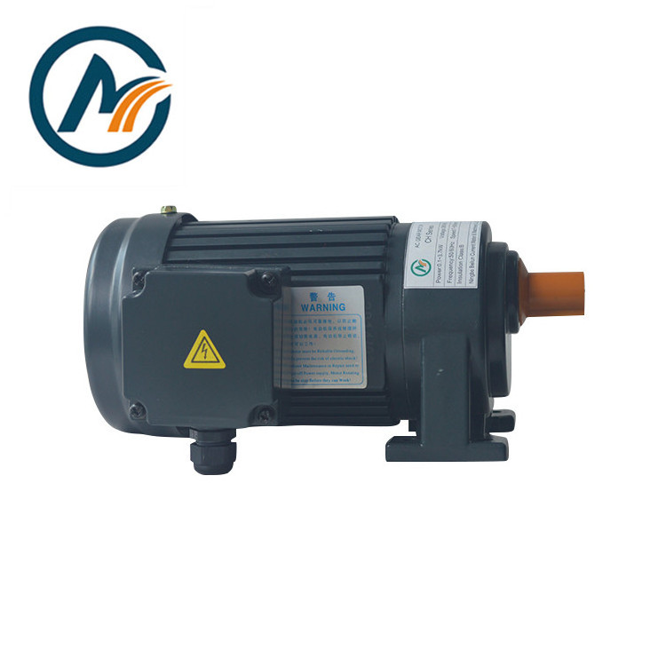 High Torque Low Rpm 0.2KW 60 Rpm  aluminium housing 3 phase electric induction ac gear motor Speed Reducer