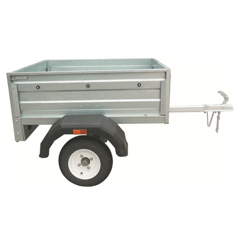 Small trailer for use with cars with tow bars