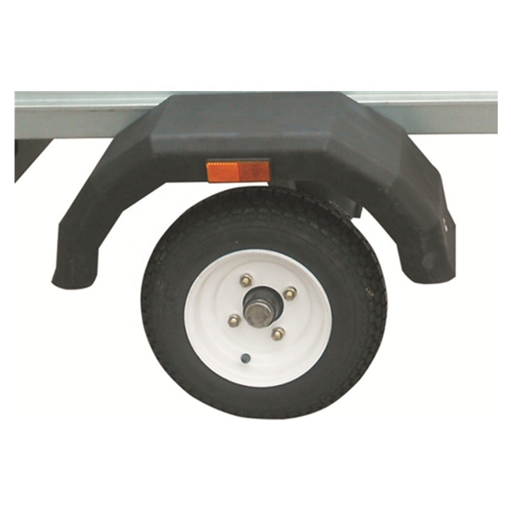 Small trailer for use with cars with tow bars