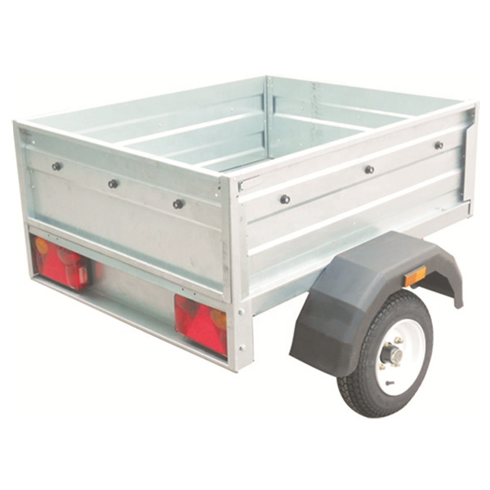 Small trailer for use with cars with tow bars