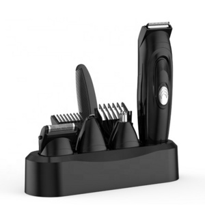 Trueman RFCD-929 Best Seller 4 In 1 MultiFunctional Clipper Grooming Kit Electric Cordless Hair Trimmer Set with Standing Base