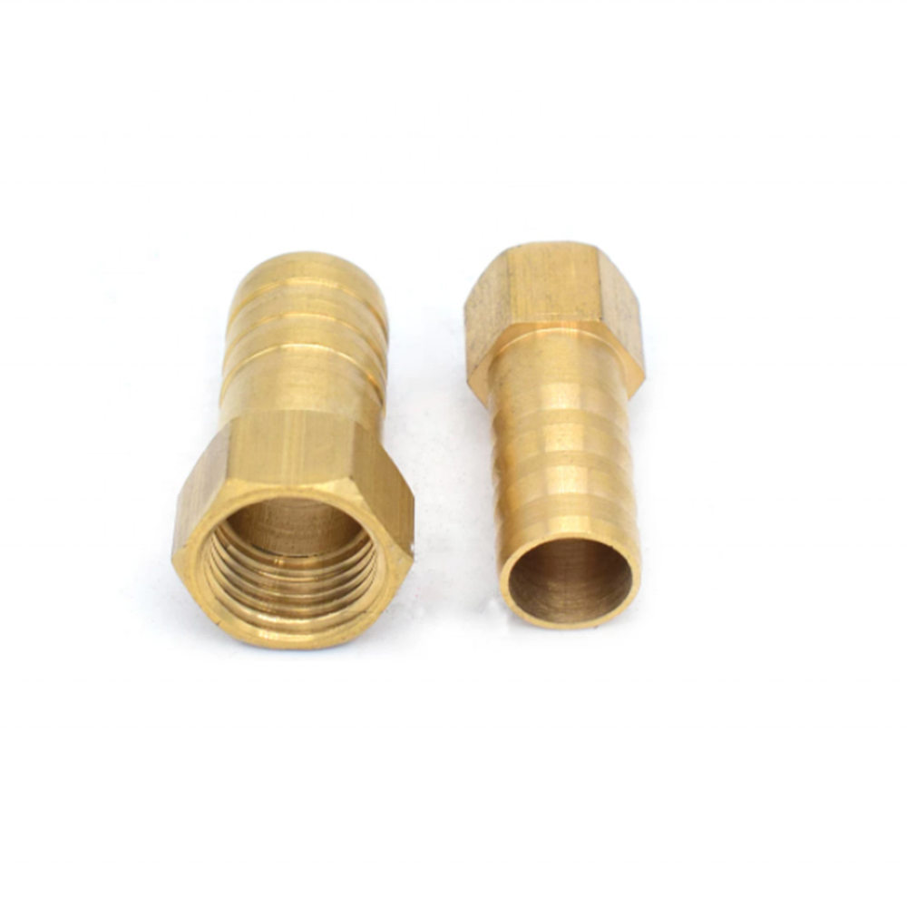 Brass Hose Pipe Fitting Couping Barb Tail 1/8 1/4 1/2 3/8 BSP Female Thread Copper Connector Joint Coupler Adapter