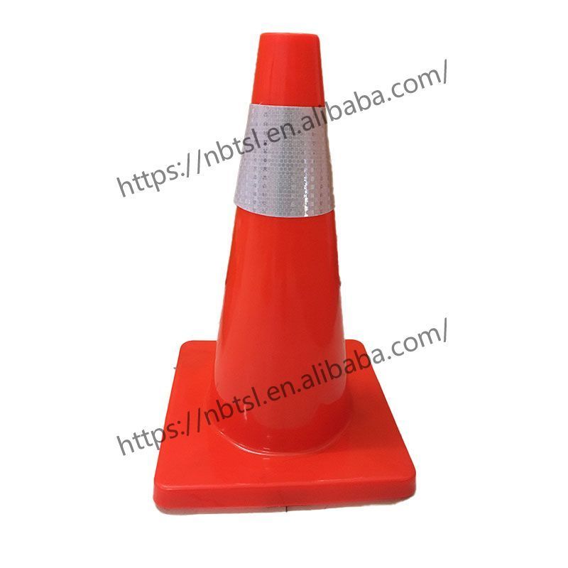 300mm Flexible PVC Traffic Cone Orange Road Cone