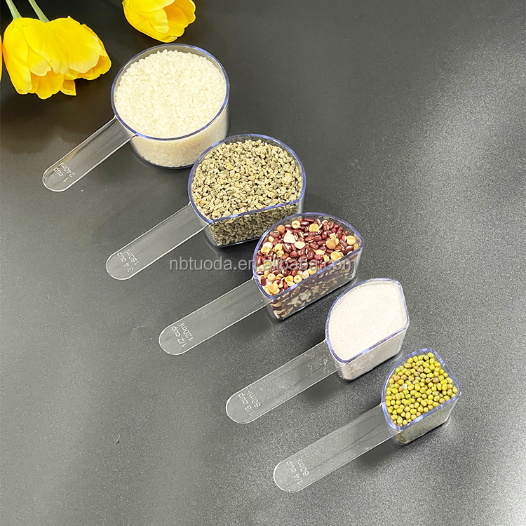 New Style Small And Cute Plastic Cup Measuring Round Shape Measuring Cups For Baking