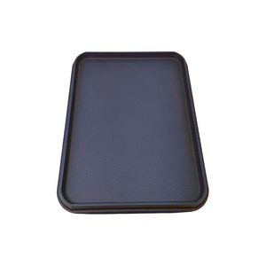 Tuoda02 ABS Plastic Fast Food Tray Bulk Restaurant Serving Tray Rectangular Cafeteria Food Trays Non Slip