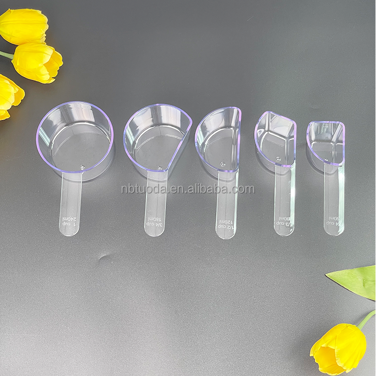 New Style Small And Cute Plastic Cup Measuring Round Shape Measuring Cups For Baking