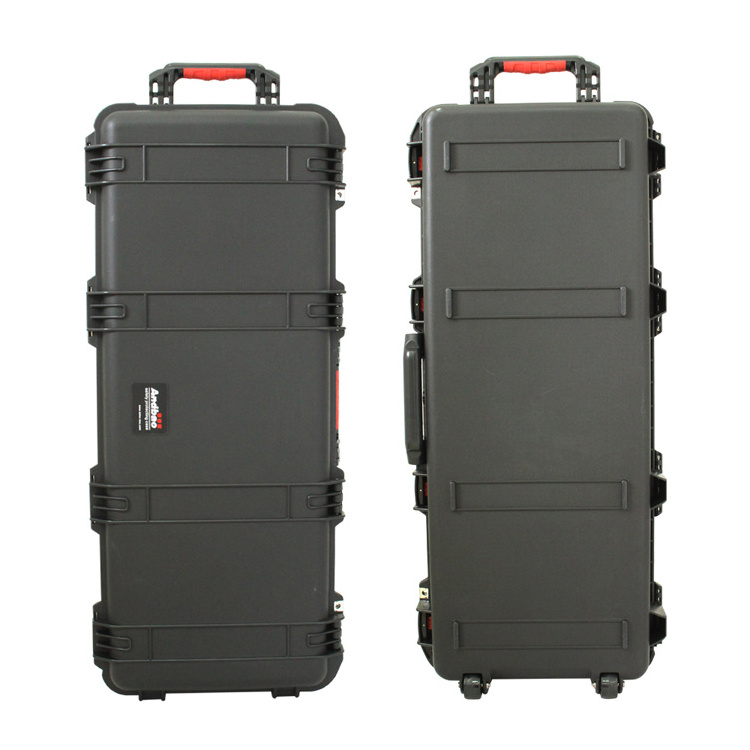 2023 Discount Long Gun Case Waterproof IP 67 Rating Hard Plastic gun Case with Foam